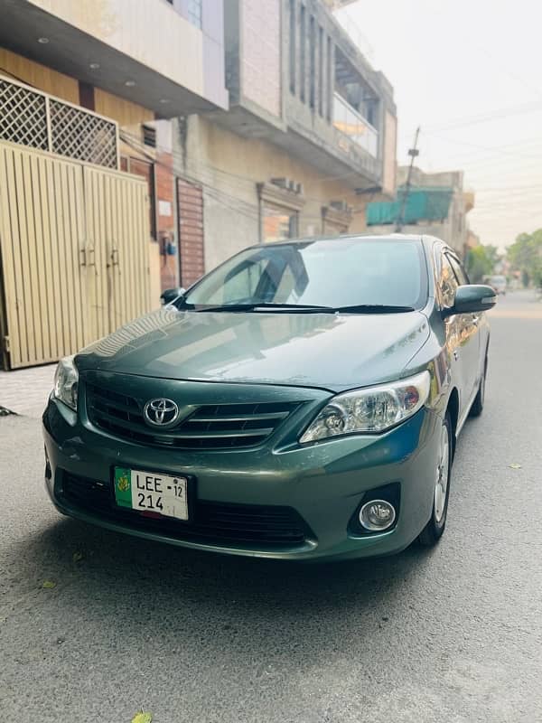 Toyota Corolla GLI 2012 0