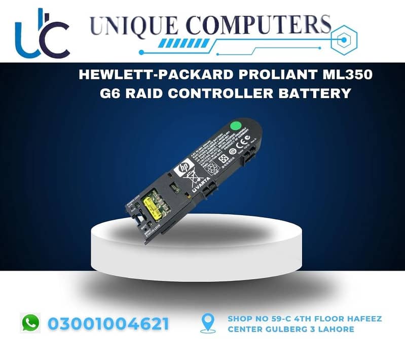 HEWLETT-PACKARD PROLIANT ML350 G6 RAID CONTROLLER BATTERY 0