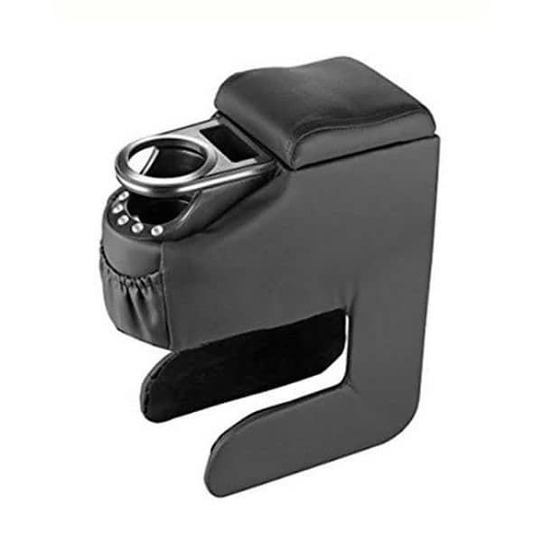 Universal Arm Rest With Cup Holder 0