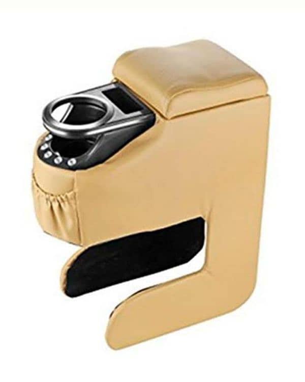 Universal Arm Rest With Cup Holder 1