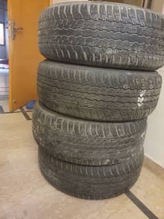 Revo, Roco 18inch dunlop tyres with around 50% condition left