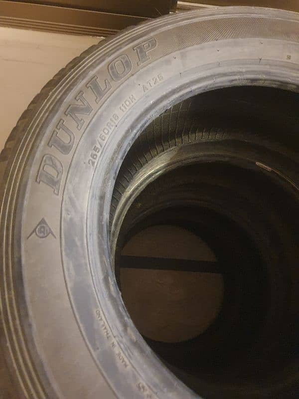 Revo, Roco 18inch dunlop tyres with around 50% condition left 2