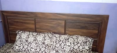 double bed with mattress 0