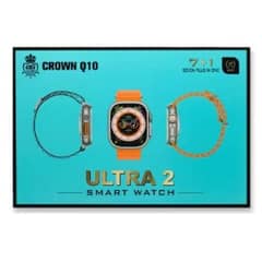 Crown Q10 7+1Ultra 2 smartwatch || ultra watch for men - touch watch f