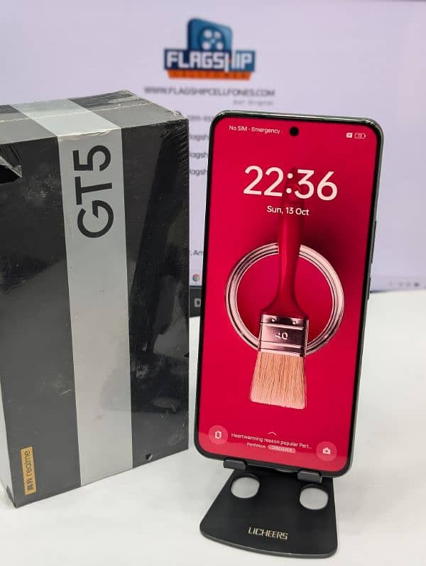 Realme Gt5 Box Pack 16GB 512GB Non Pta Non Active 3