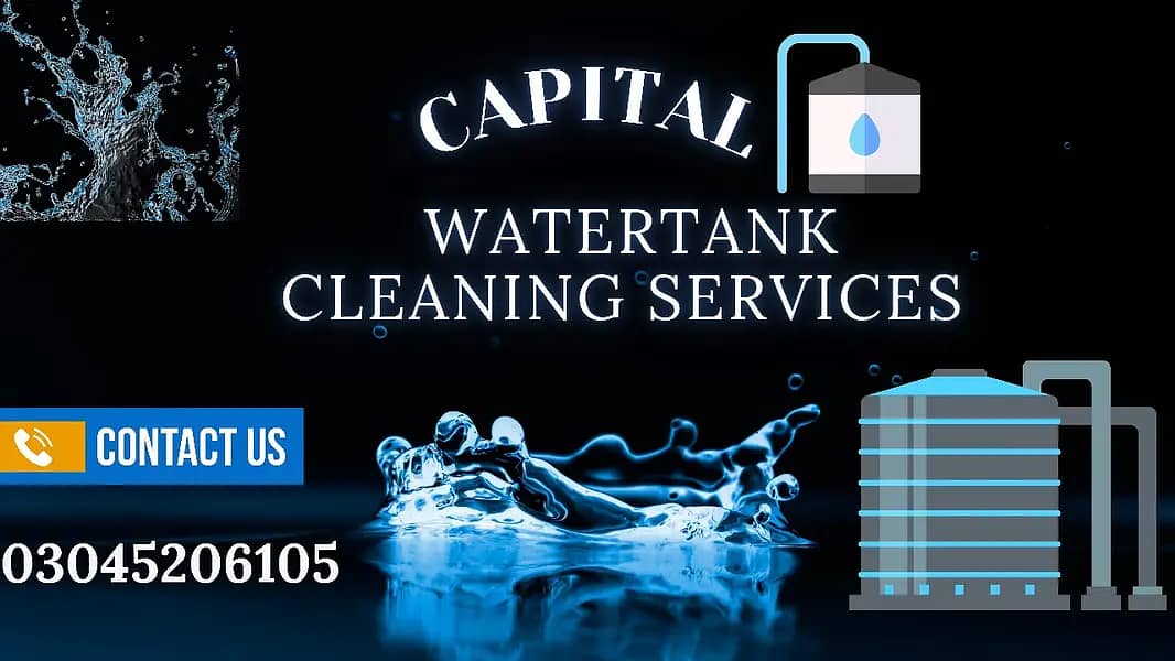 Water tank cleaning | Water tank leakage service | Tank Cleaning 0