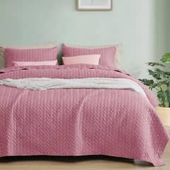 3 pcs Mix Cotton Quilted Bedspread (03145156658)