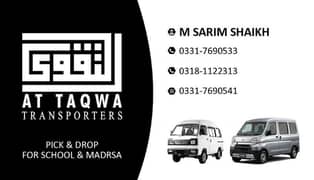 School Van Pick & drop Service