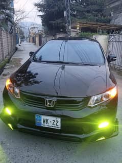 Honda Civic Rebirth Prosmetic 2013 isb golden nu