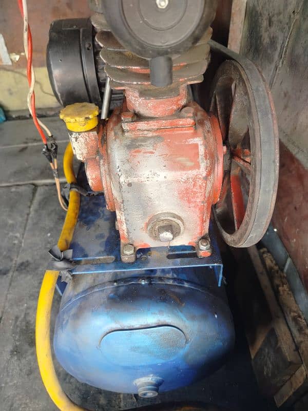 Air heavyweight compressor  Motor single phase 1.5 hose power 4