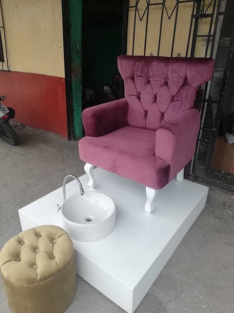 Saloon chair/Shampoo unit/Barber chair/Cutting chair/saloon furniture 15