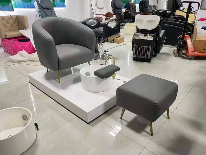 Saloon chair/Shampoo unit/Barber chair/Cutting chair/saloon furniture 18