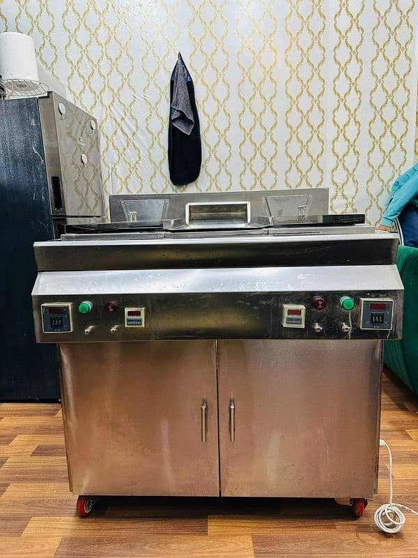 double fryer 16  plus 16 tenk 5