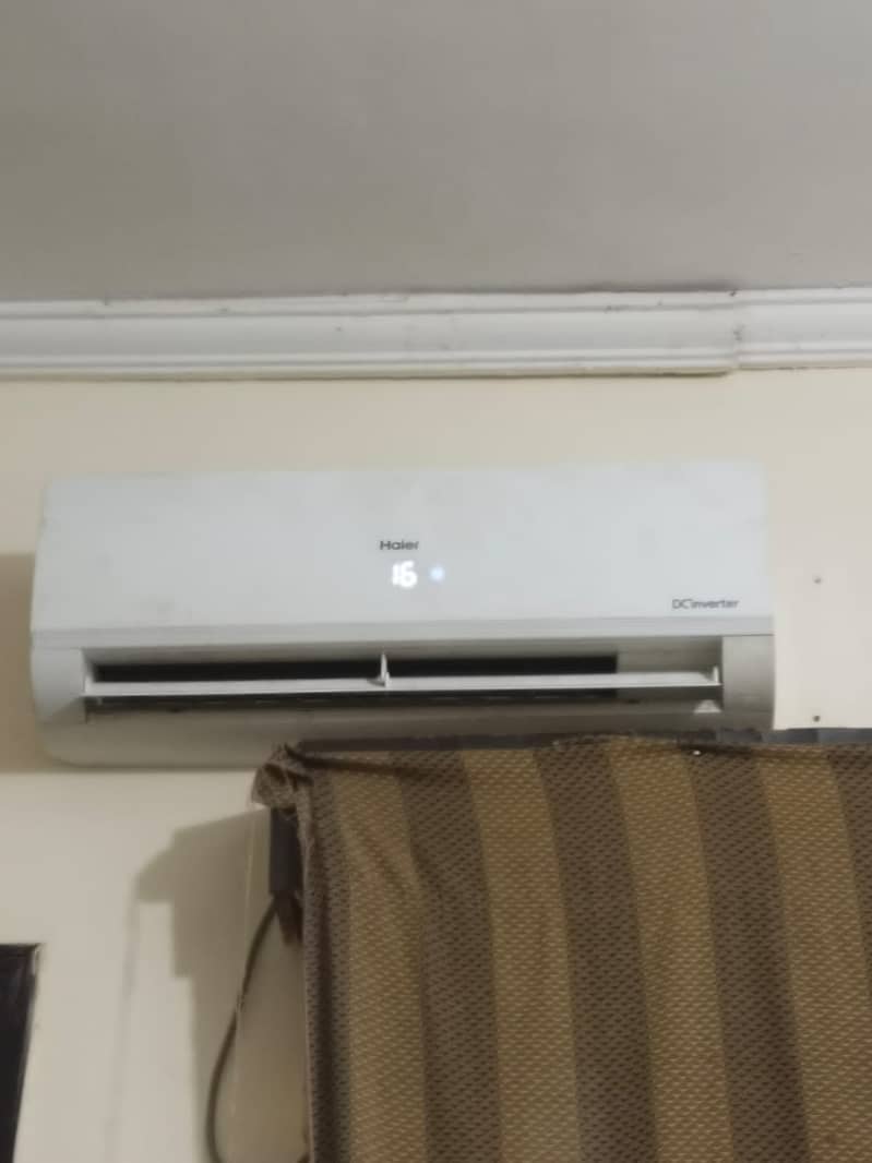 HAIER good condition inverter ac with warranty 0