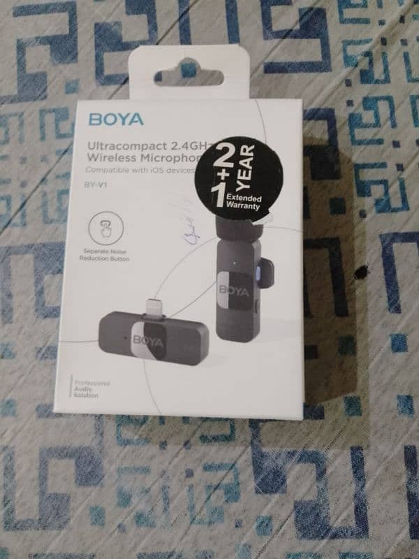 boya original micro phone in new condition 0