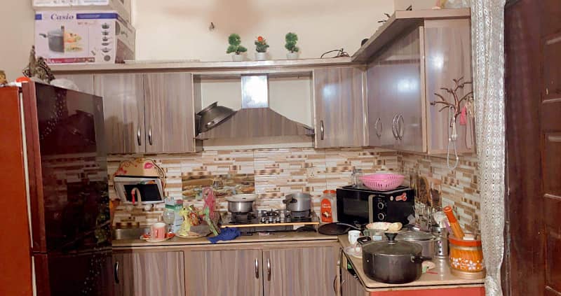 2 Bed DD Flat For Sale Teacher Society 16-A Near Madras Chock Back side Karachi University Gulzar-e-Hijri Scheme - 33 0