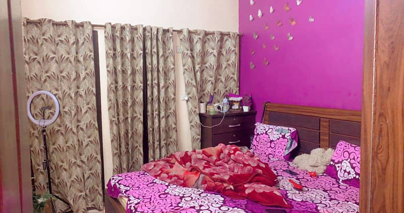 2 Bed DD Flat For Sale Teacher Society 16-A Near Madras Chock Back side Karachi University Gulzar-e-Hijri Scheme - 33 1