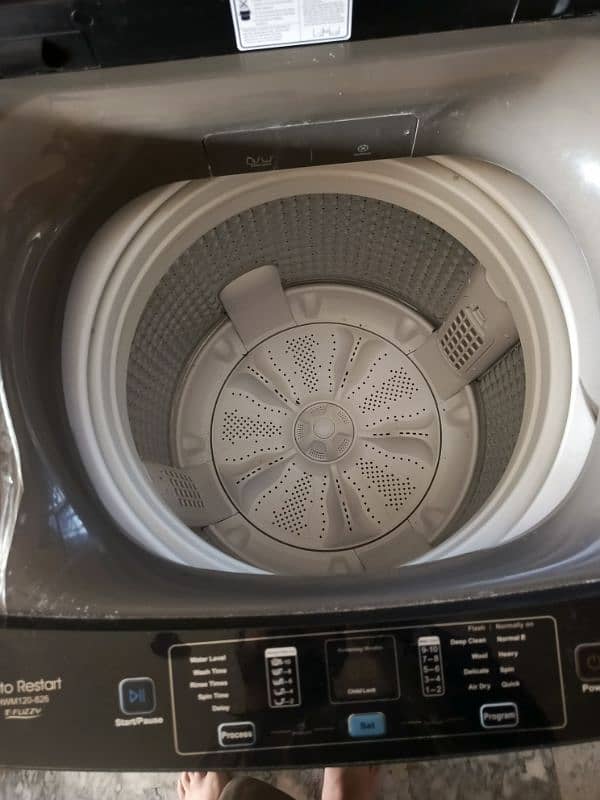 12kg Haier washing machine fully automatic 120/826 model 5