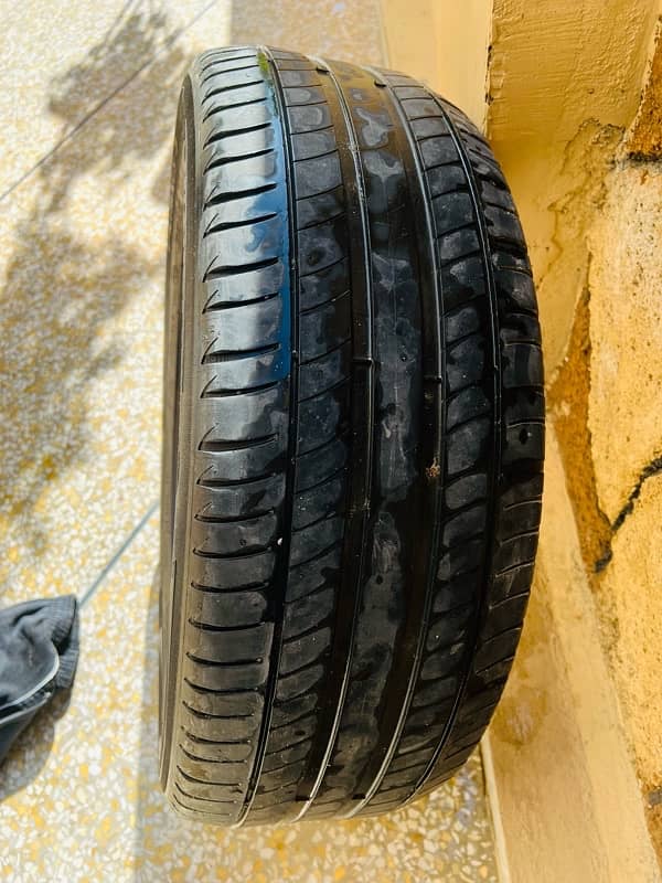 lowprofile 2 michelin tires 2 maxxis tires 225/50R18 2