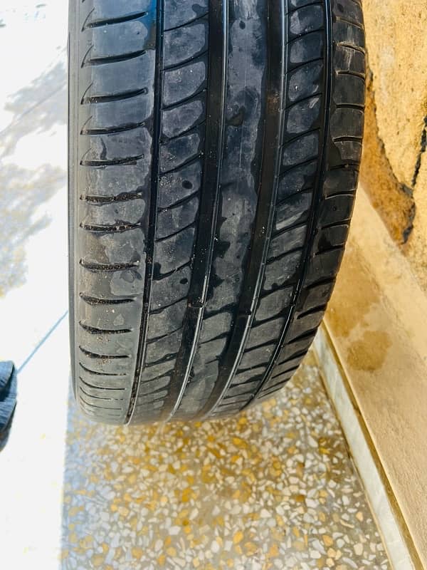 lowprofile 2 michelin tires 2 maxxis tires 225/50R18 3