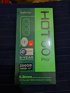 infinix Hot 50 pro plus Box pack non Active