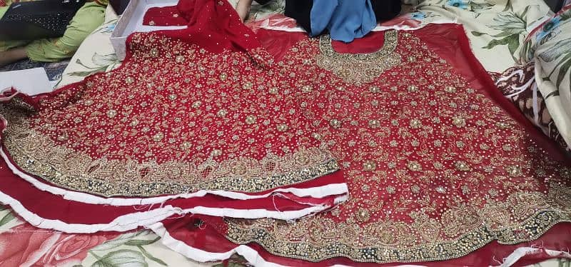 Red Bridal Lehnga 0