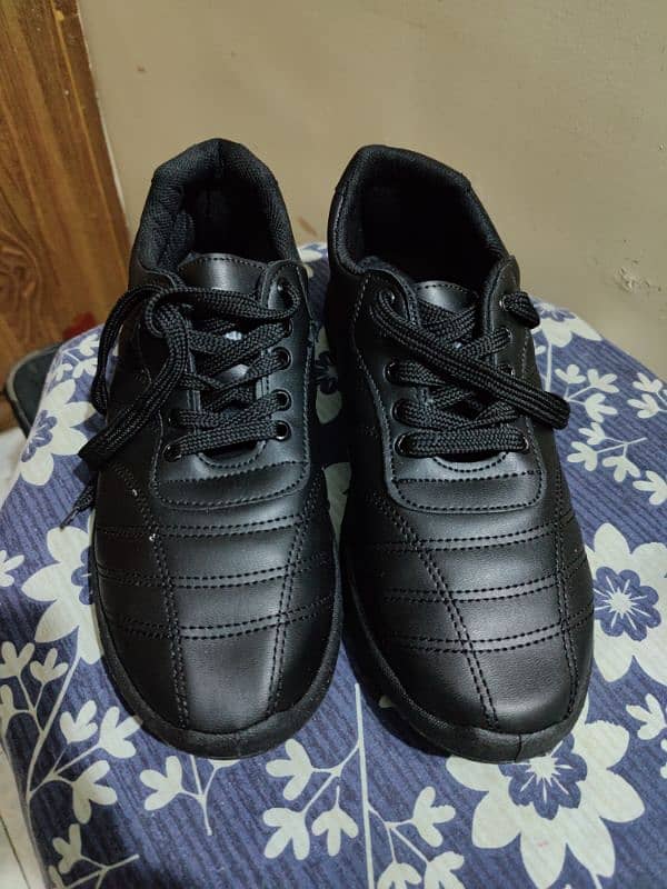 full black new shoes size 10 all perfect. 5