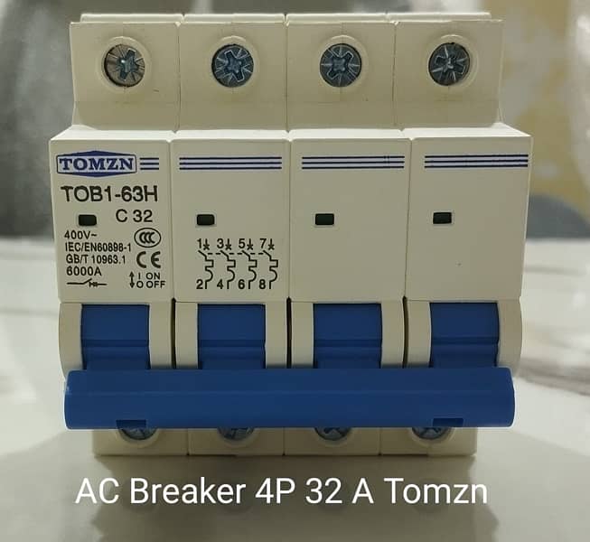 TOMZN's DC Breaker, 2-pole & 4-pole 1