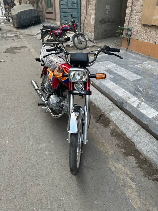 honda 70 applied for non registered 1