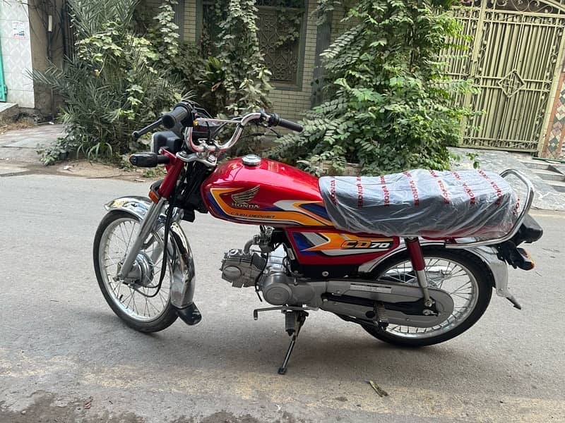 honda 70 applied for non registered 2