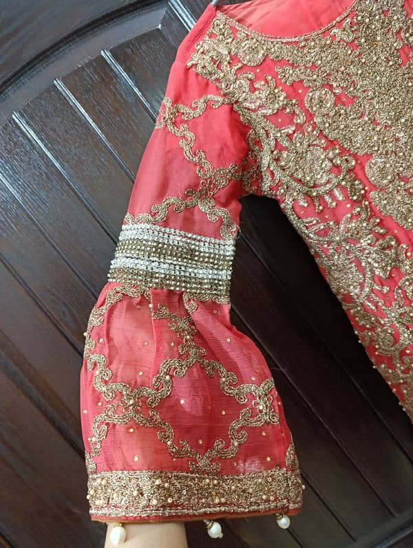 Embroidered 3 piece ready to wear suit 2