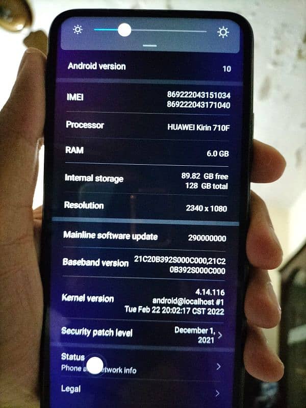 urgent sale Huawei y9s condition 10 by 9 6