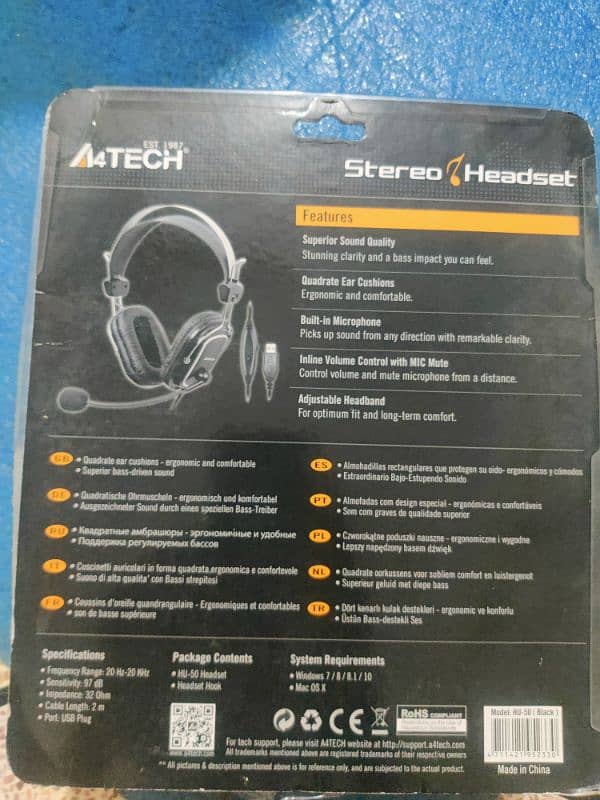 A4 TECH Stereo Headset 1