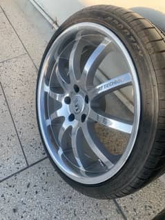 19” tyre rim