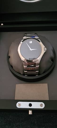 Movado DEFIO  Gents wrist watch Sapphire crystal. Far Better than Rado