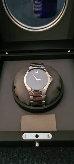 Movado DEFIO  Gents wrist watch Sapphire crystal. Far Better than Rado