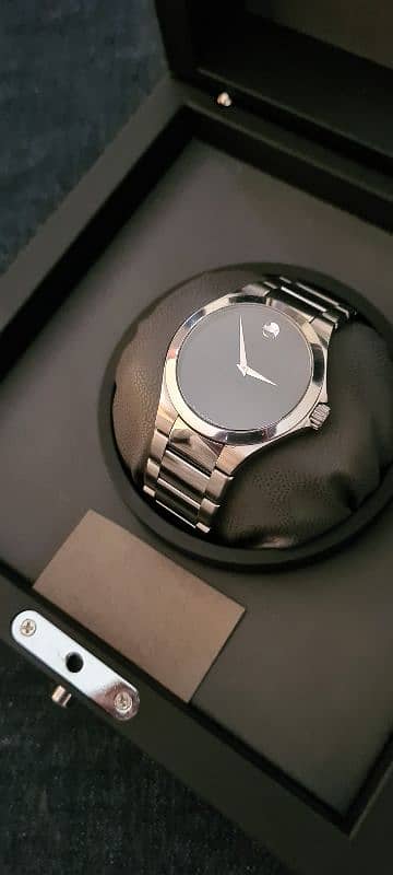 Movado DEFIO  Gents wrist watch Sapphire crystal. Far Better than Rado 7