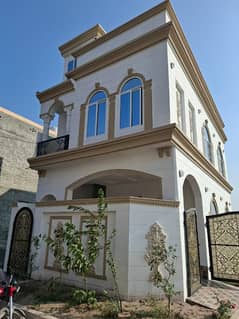 3.1 Marla Corner Spanish Double Story House Available For Sale In Imran Block AL Hafeez Garden Ph 2 Canal Road Lahore 0