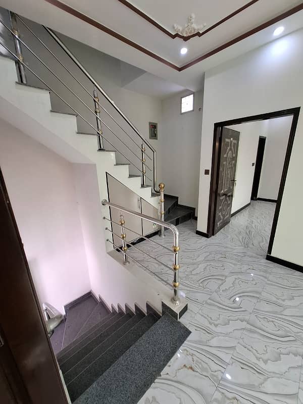 3.1 Marla Corner Spanish Double Story House Available For Sale In Imran Block AL Hafeez Garden Ph 2 Canal Road Lahore 10