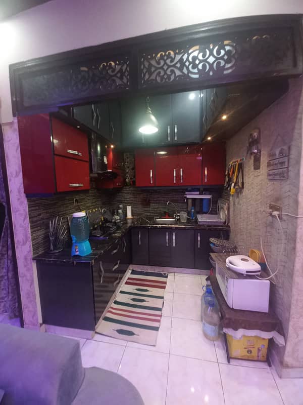 NEW APARTMENT FOR SALE IN CENTRAL GOVT SOCIETY GULISTAN E JAUHAR BLOCK 19 16