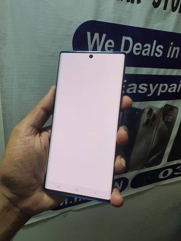 Samsung Galaxy Note 10 Plus 5G 12GB 256Gb Dual sim ( PTA Approved ) 5