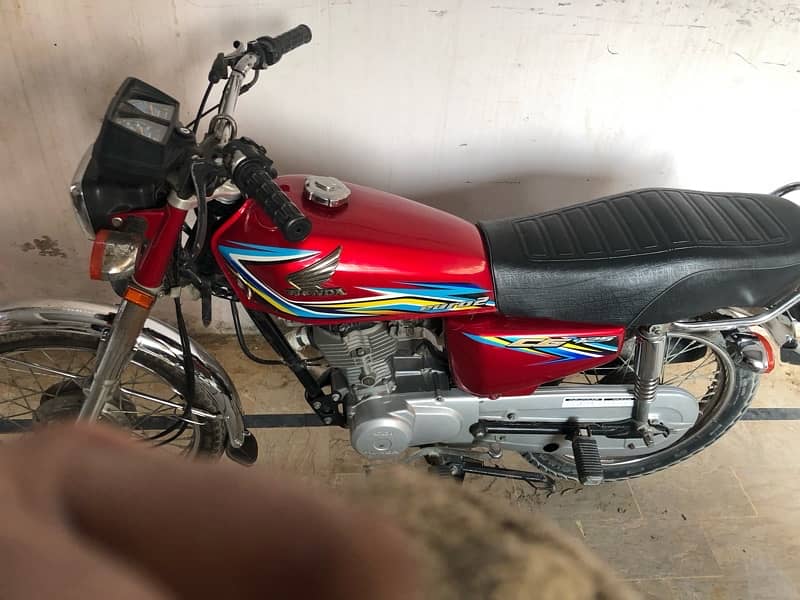 honda cg125 multan number 1