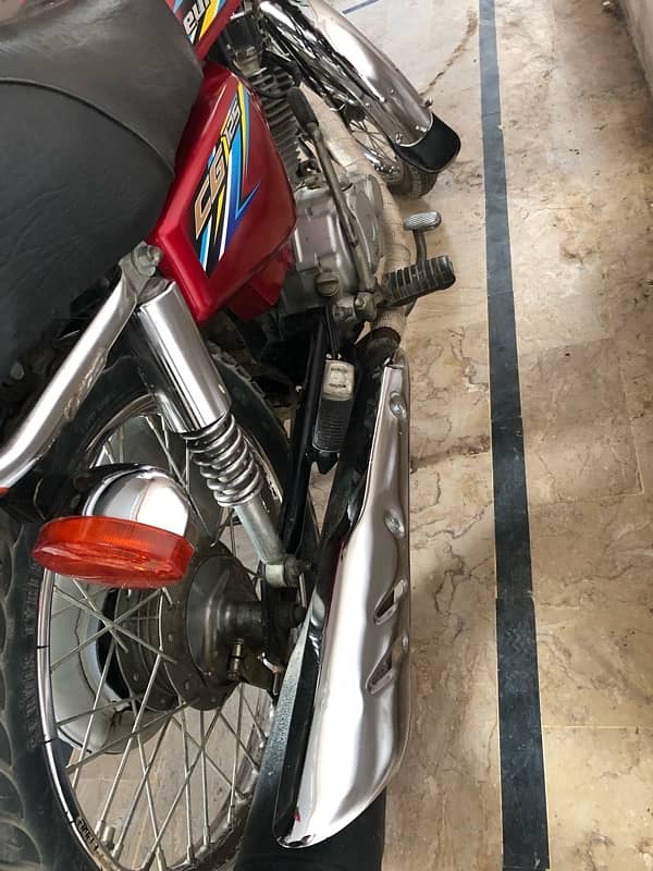 honda cg125 multan number 5