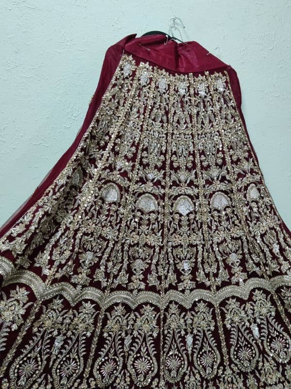 Bridal Lehenga Just 1 time used 10/10 4