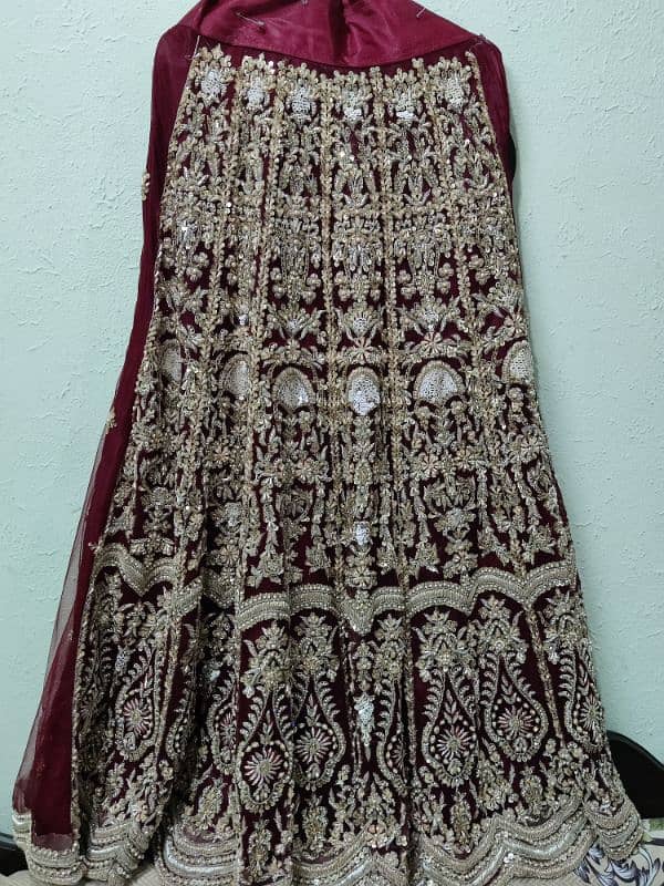 Bridal Lehenga Just 1 time used 10/10 6