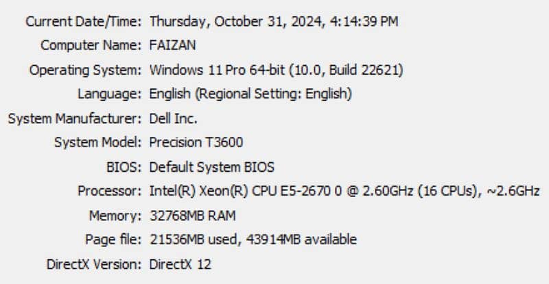 DELL Precision T3600 Workstation (Gaming, Editing & Rendering Machine) 2