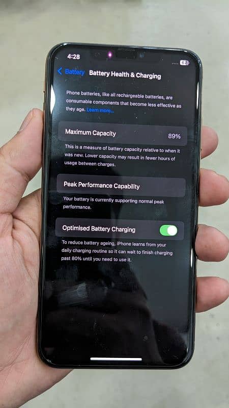 Iphone Xs Max 256 GB Non PTA, Non Active 5