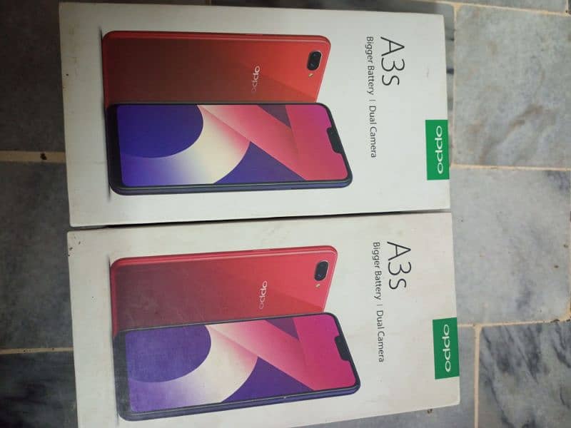 oppo a3s 2 box for sale 0