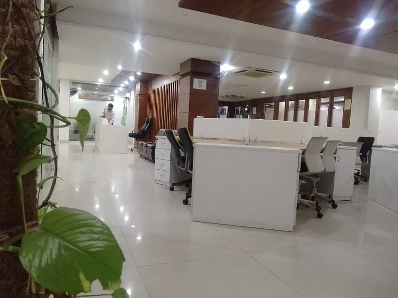 5500 Square Feet Fully Furnished Corporate Office Available For Rent At Main Boulevard Gulberg 0