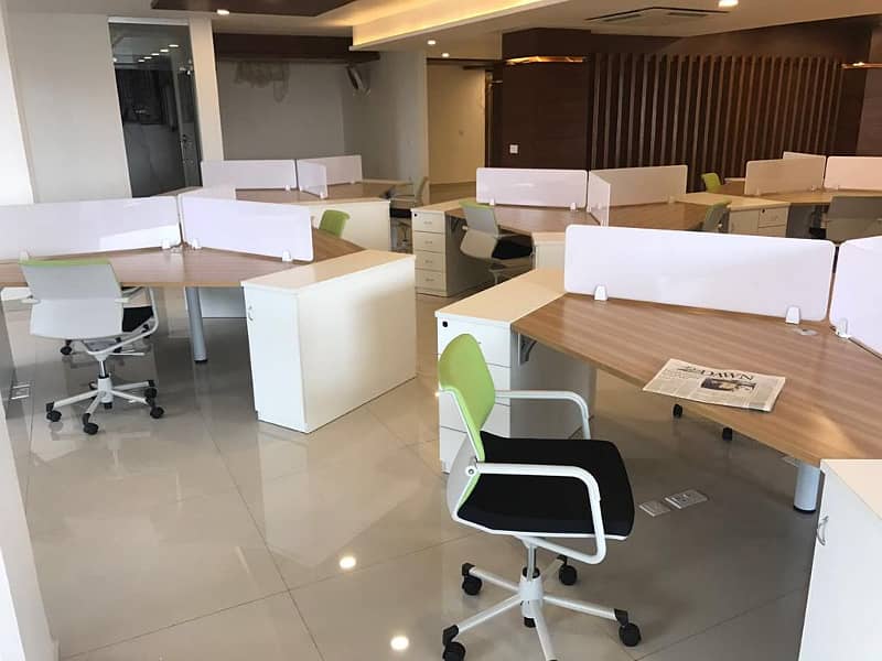 5500 Square Feet Fully Furnished Corporate Office Available For Rent At Main Boulevard Gulberg 3